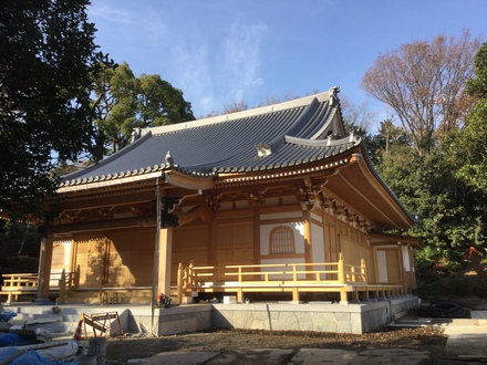 徳雄山 建功寺様本堂完成