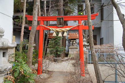 鳥居を建てました