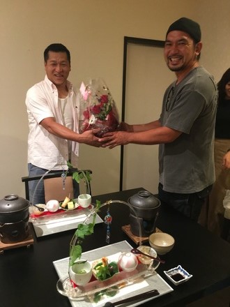 遠方より愛弟子来る